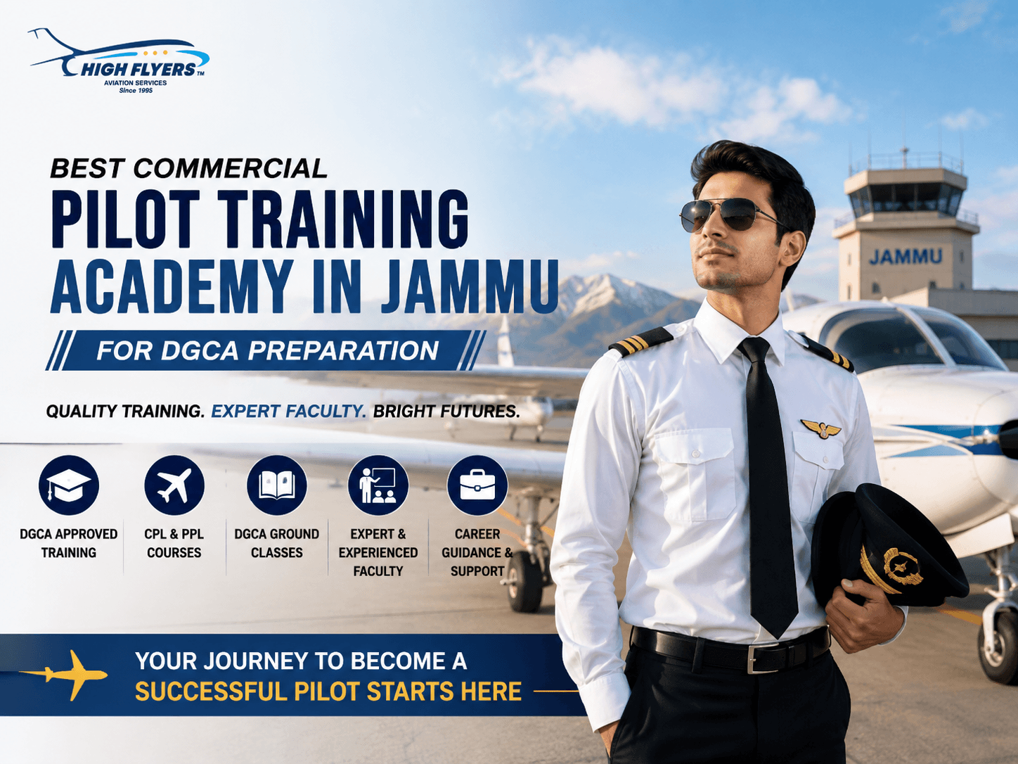 Best Commercial Pilot Training Academy in Jammu for DGCA Preparation